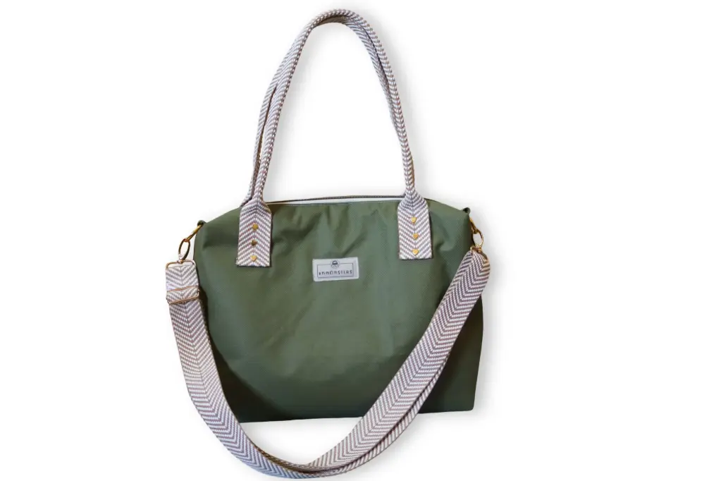 Impermeable verde